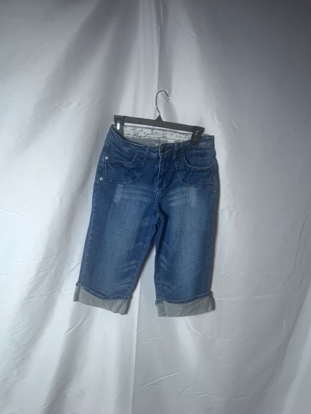 OshKosh B'gosh Women's Blue Boyfriend Capri Jeans